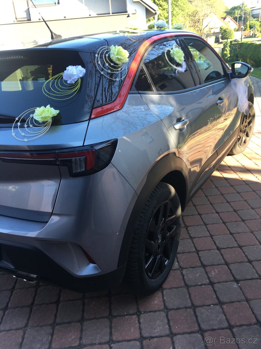 Svatební dekorace na auto - 5