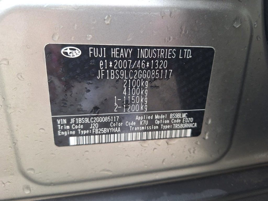 Subaru Outback najeto 75 tis km, 2017 - 5