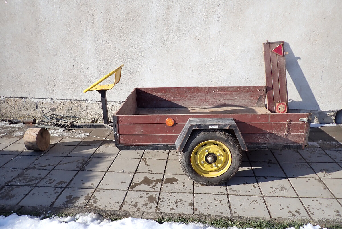 vari - vozík tovární výroby, brzděný - 5