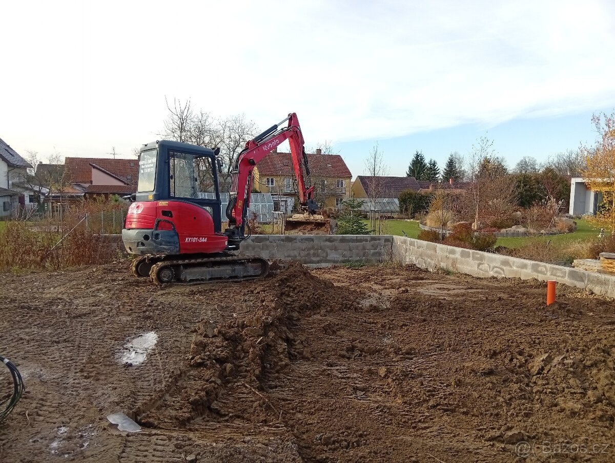 Bagr, Minibagr Kubota Kx - 101alfa4 - 5