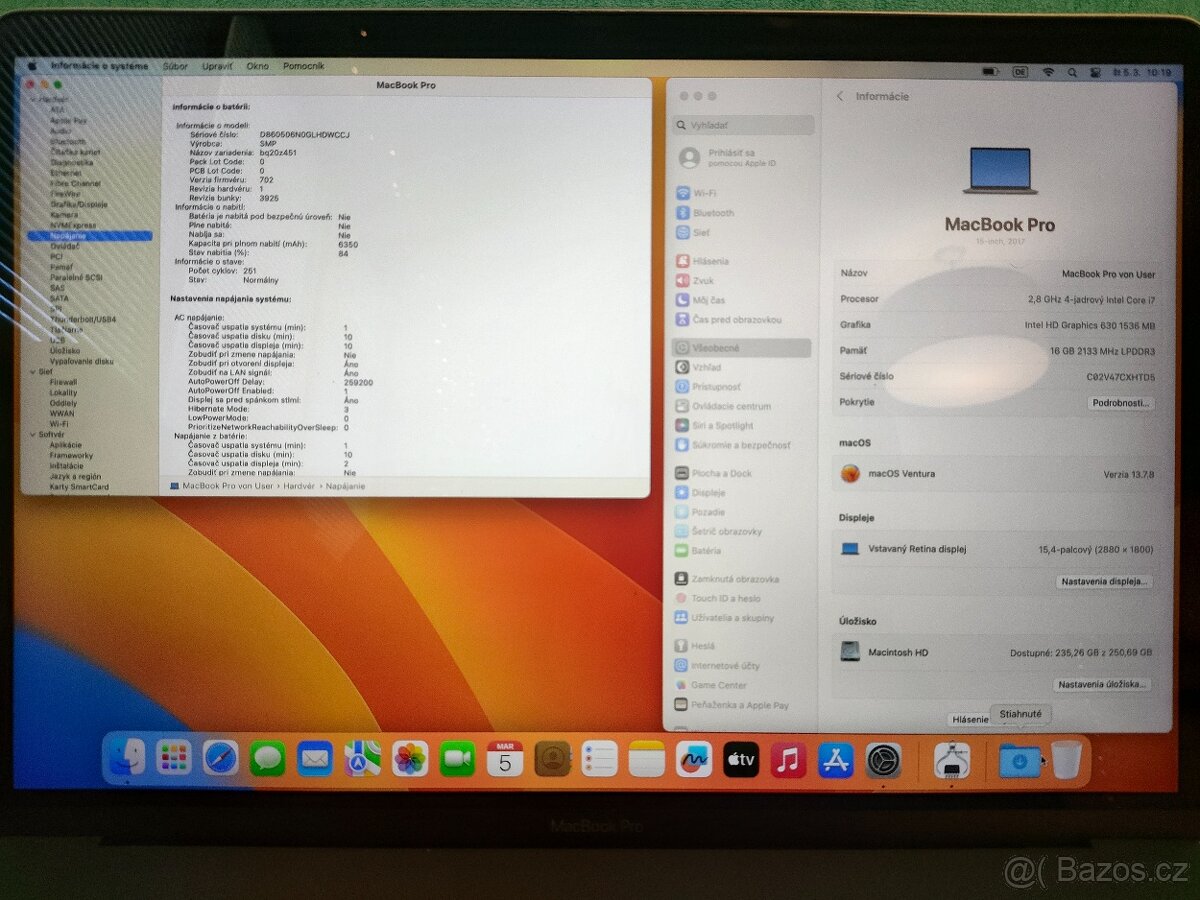 MacBook Pro 2017 15 | i7 • 16GB • 256GB SSD - 5