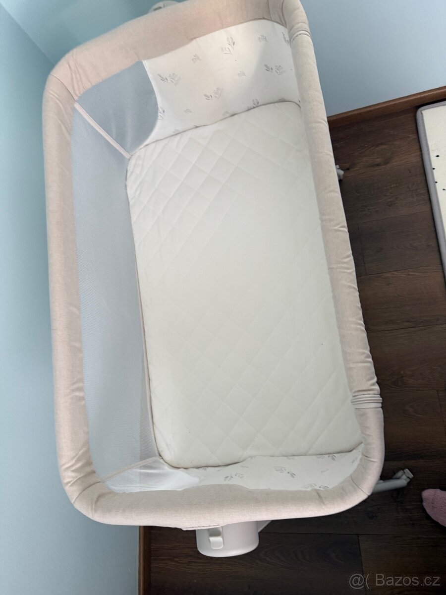 LIONELO Postýlka Leonie Plus 3v1 Beige Sand - 5