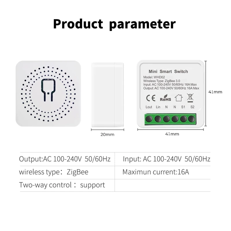 Zigbee, tuya, Smart Life - chytré relé - 5
