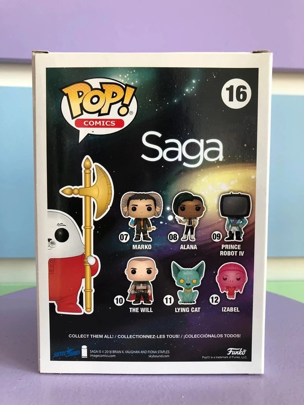 figurka Funko pop Saga Ghus in Pajamas Flocked NYCC 2018 - 5