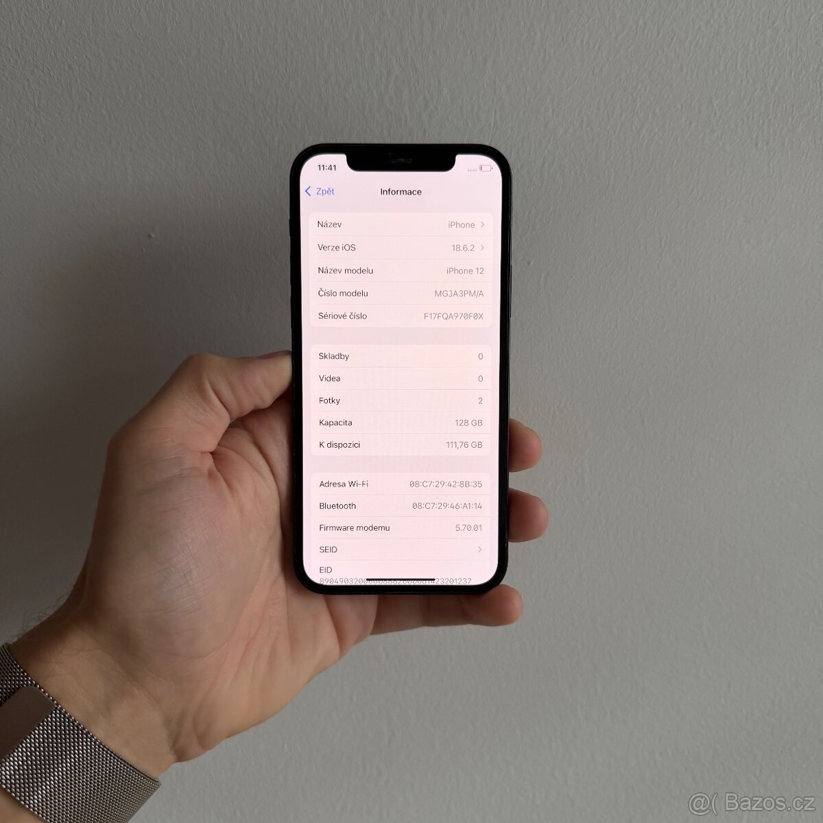 APPLE IPHONE 12 128GB-ČERNÝ, ZÁRUKA - 5