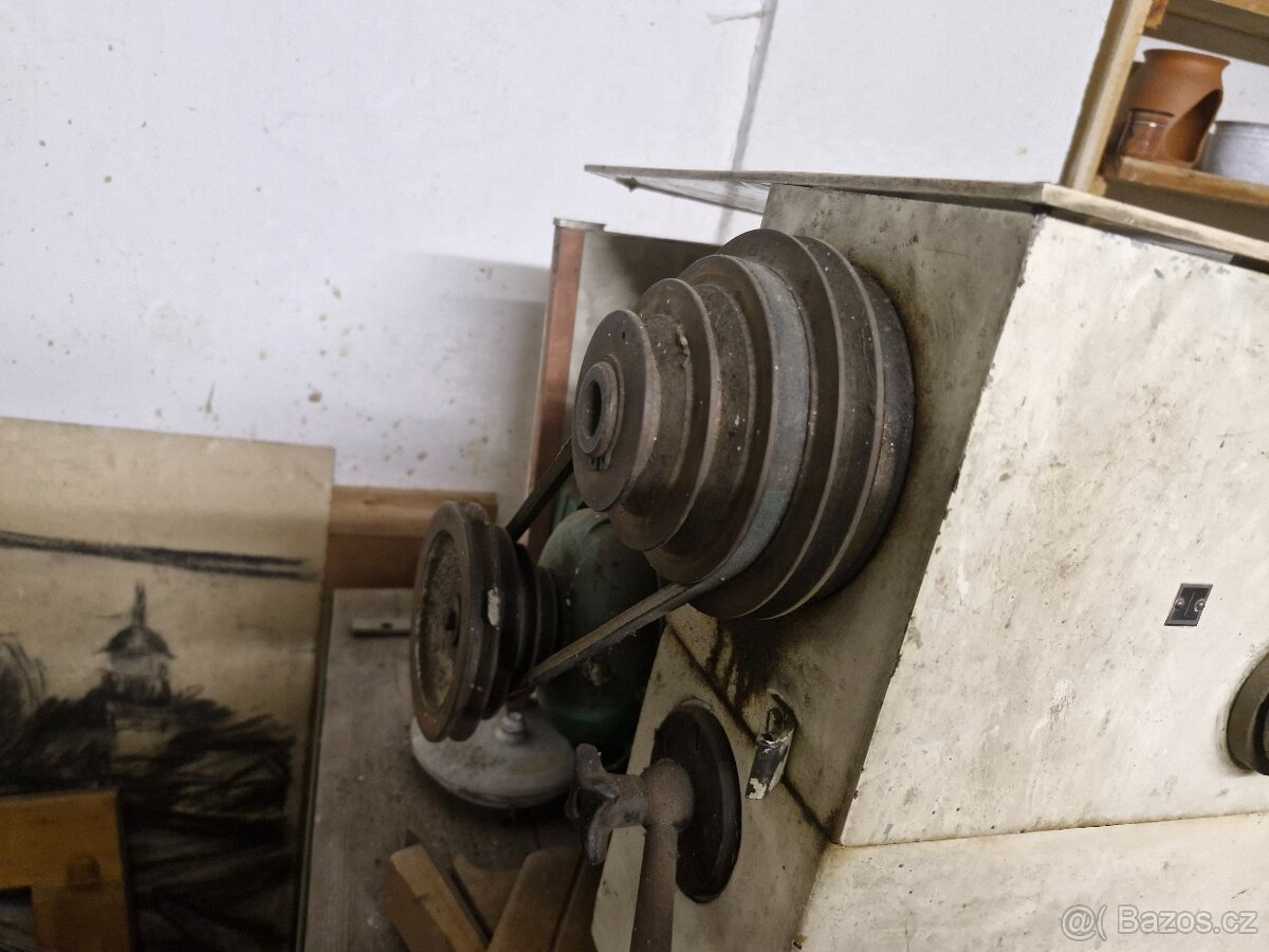 Profi stolní soustruh na kov - výrobce ČKD - 5