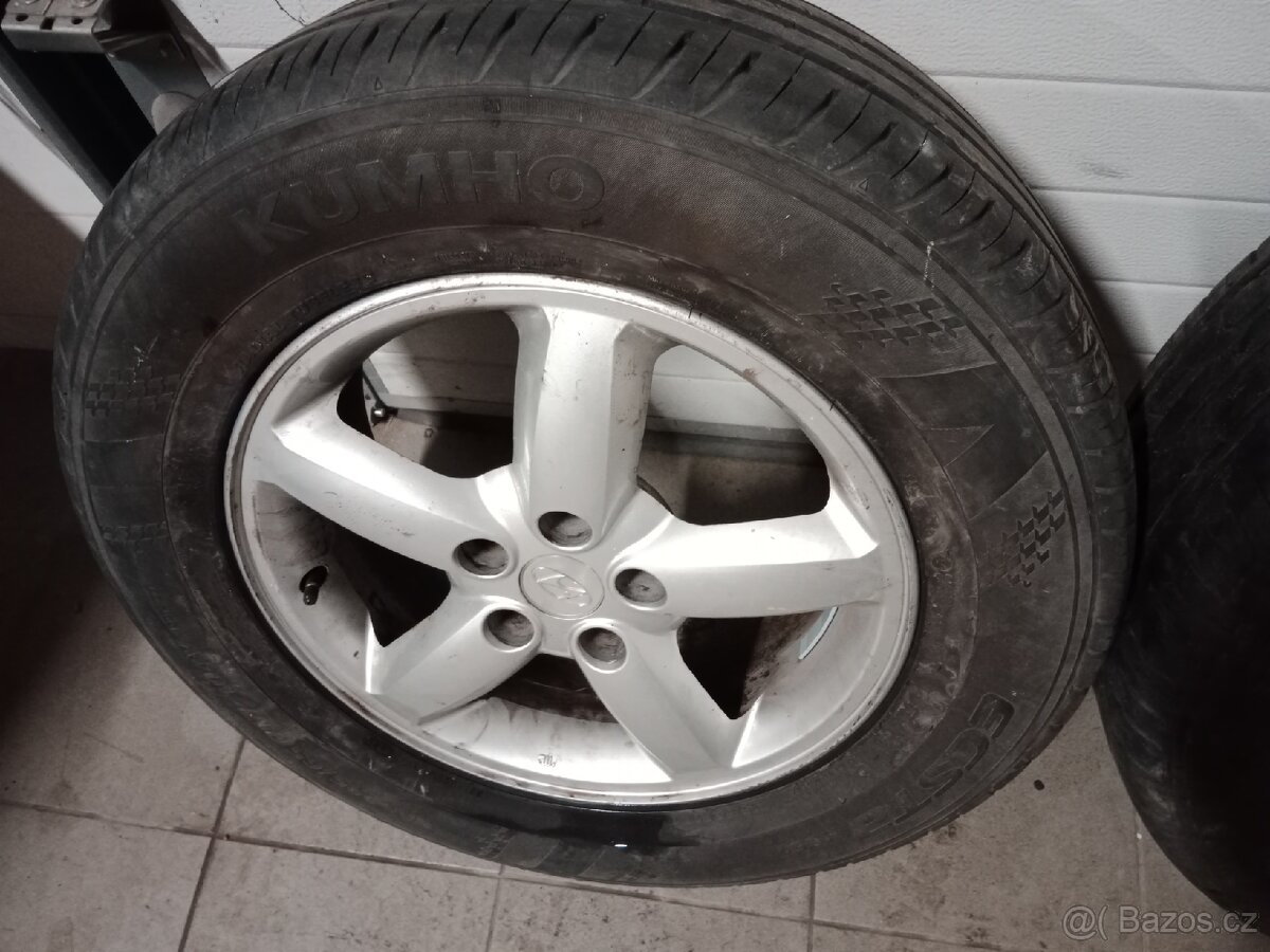 Hyundai Santa Fe - sada kol, letní pneu - 5