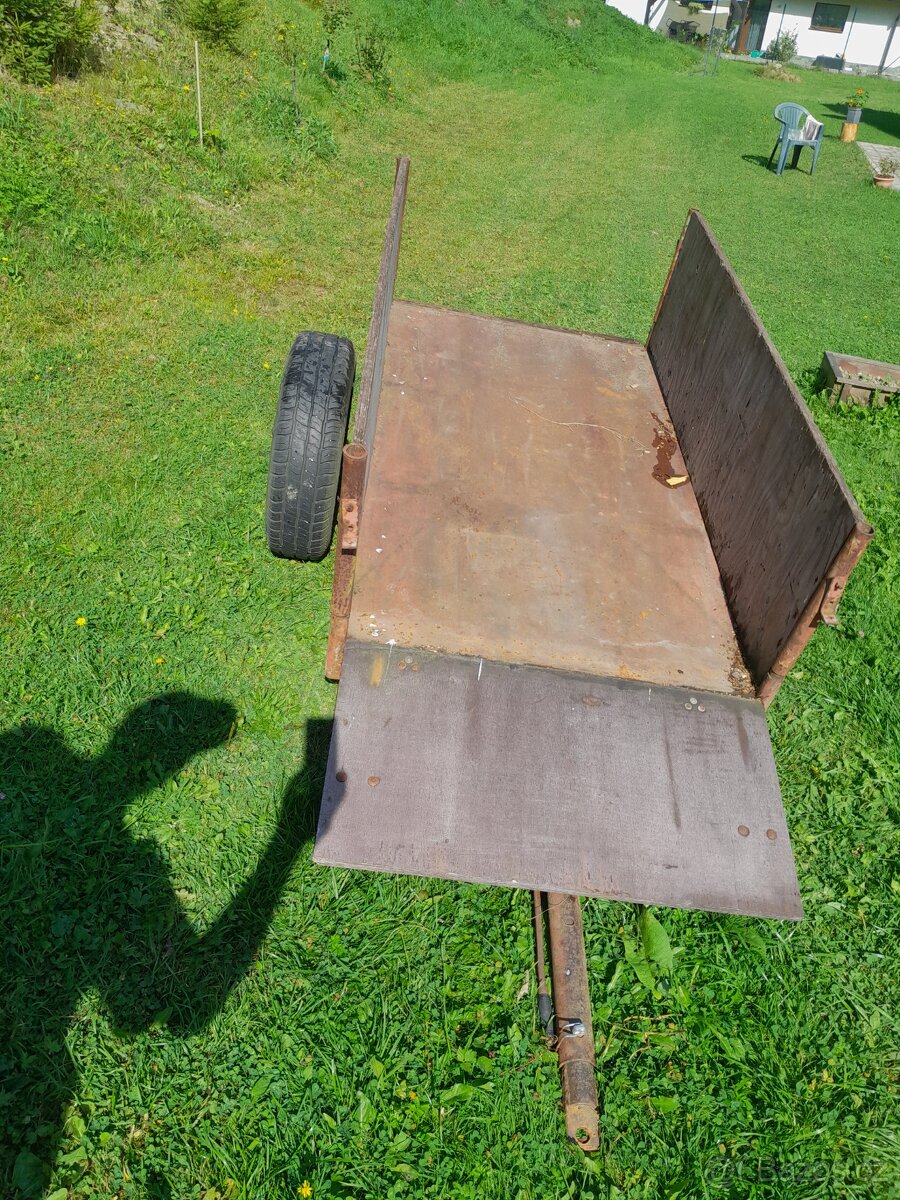 přívěsný vozík sklopny - 5