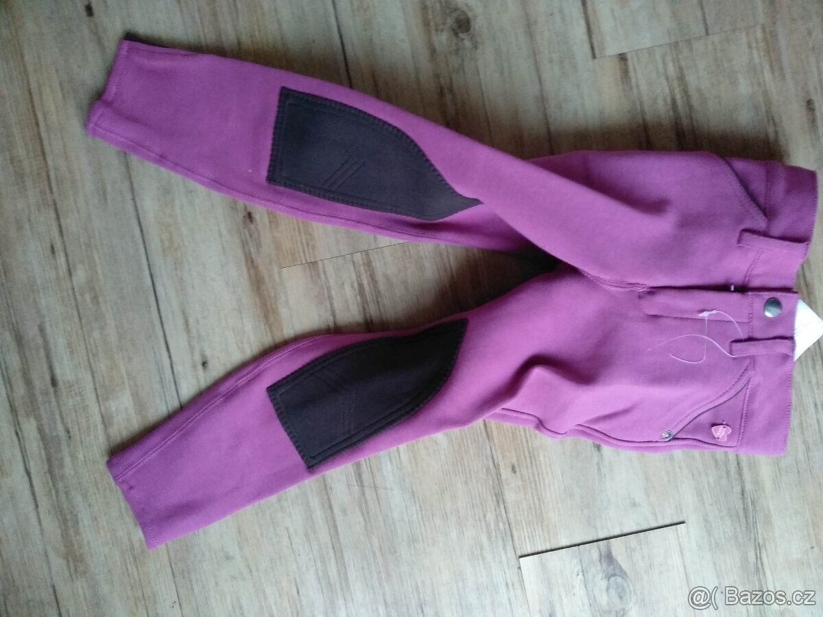 Rajtky dětské vel. 122 + dětské zimní jezdecké boty, 31 - 5