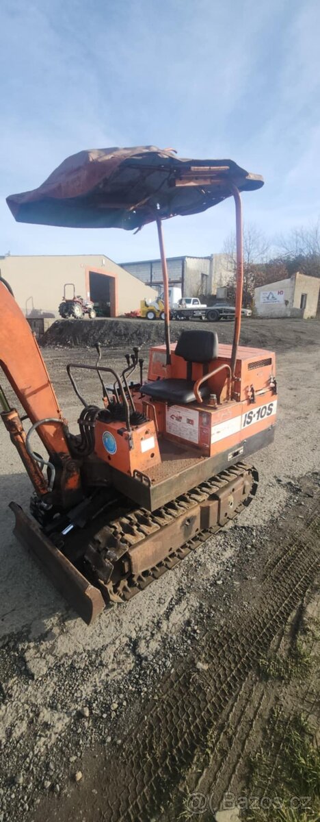 JAPONSKÝ MINIBAGR IHI IS10S 1200KG - 5
