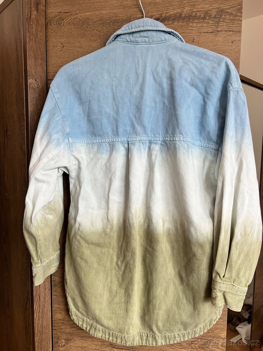 Bershka dámská riflová košile - 5