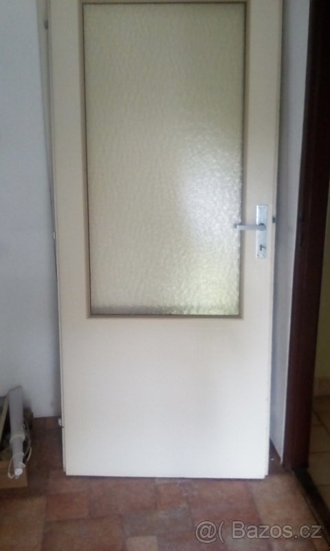 Dveře vnitřní 80 a 60cm, prosklené i plné - 5