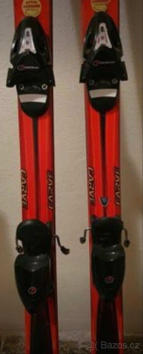 Set 2 párů lyží s vázáním - 5