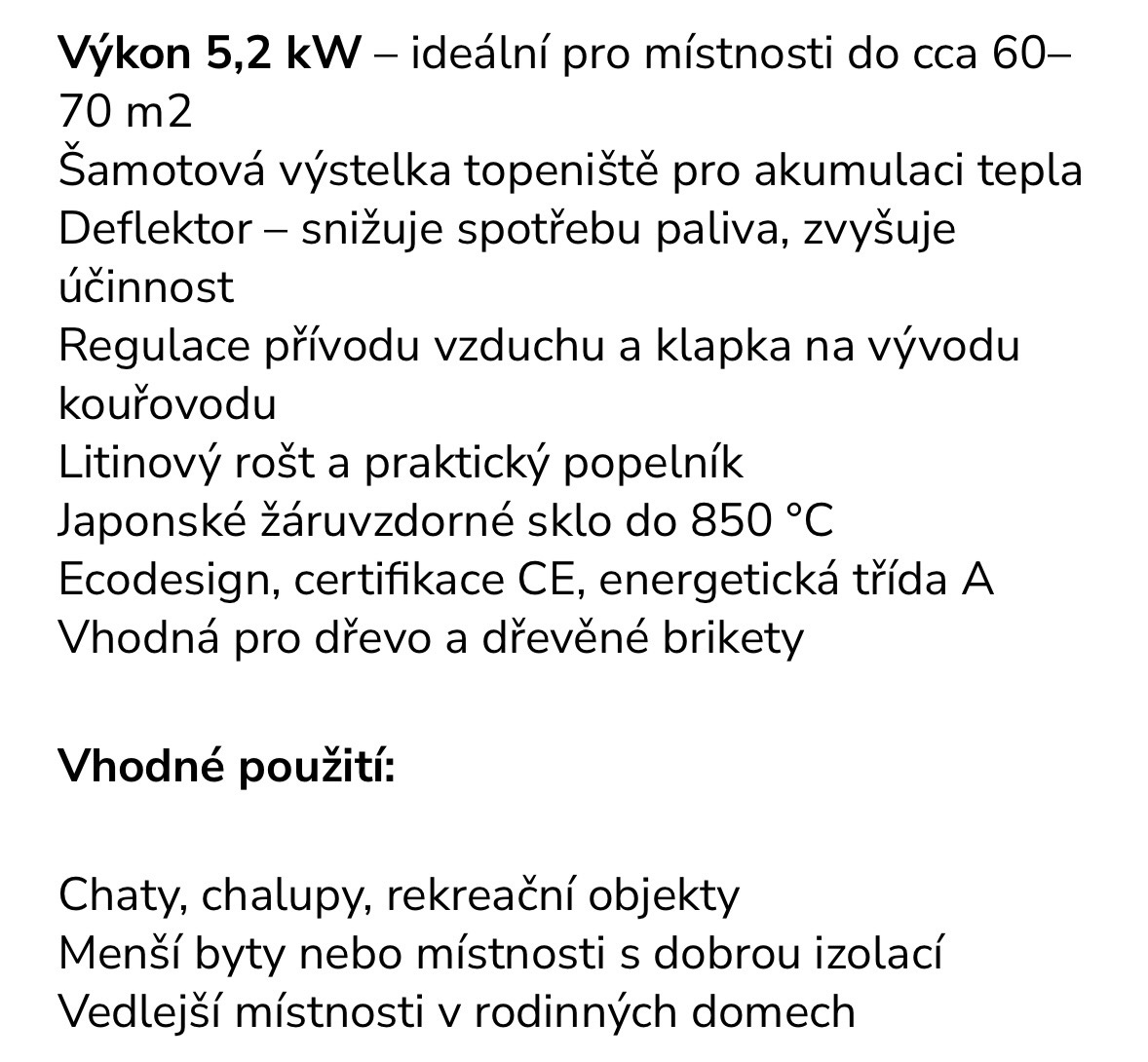 Krbová kamna Bari Ekoflam - 5