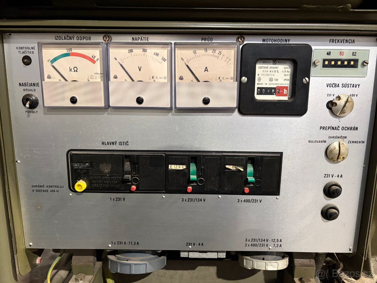 Vojenská benzinová elektrocentrála - 5