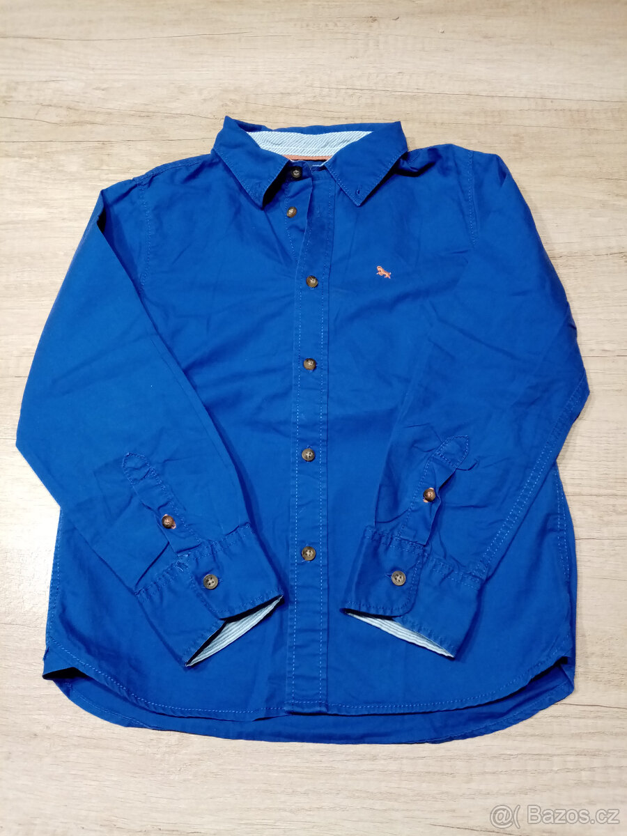 2x košile HM vel. 128 - 5