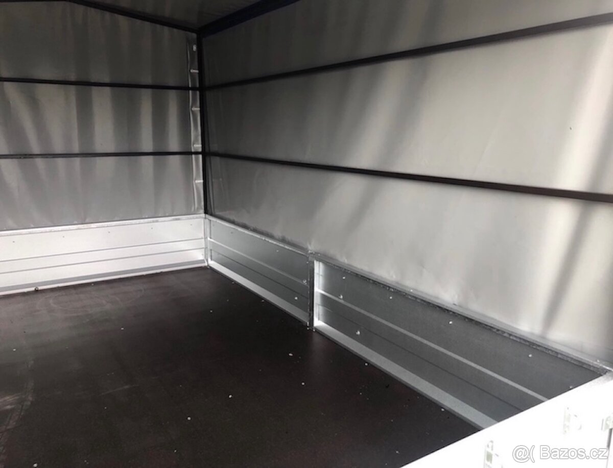 Přívěsný vozík 265x145cm, plachta, 750kg,130km/h - 5