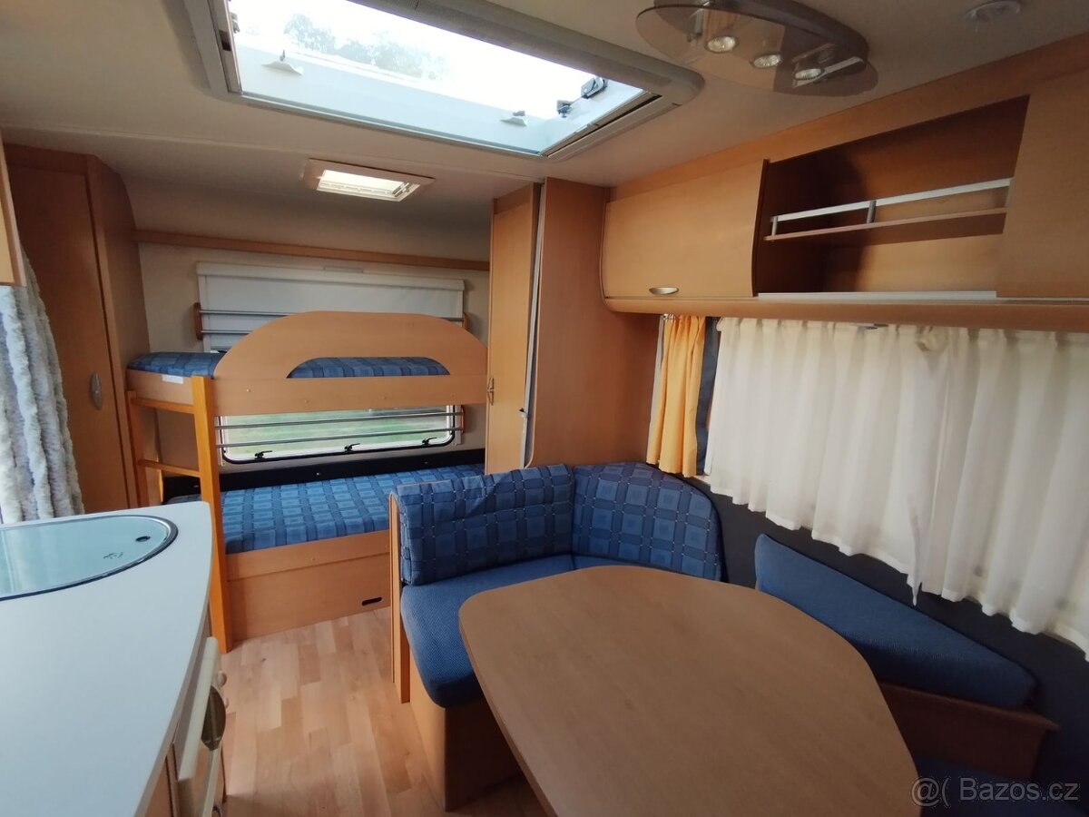 KNAUS 550FSK pro 6. Pevné palandy. 100km/h. STAN - 5