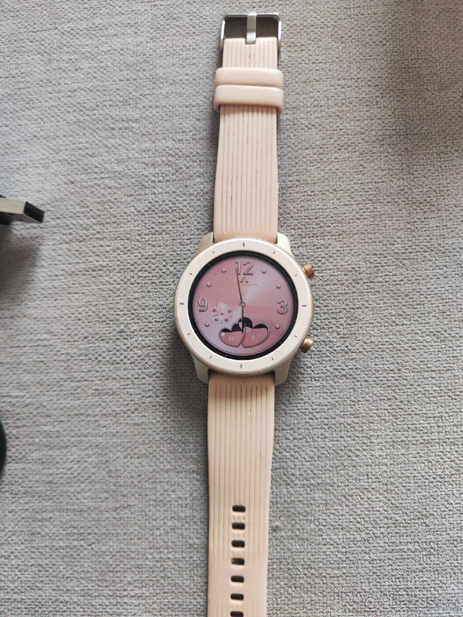 Chytré hodinky Amazfit GTR 42MM růžové - 5