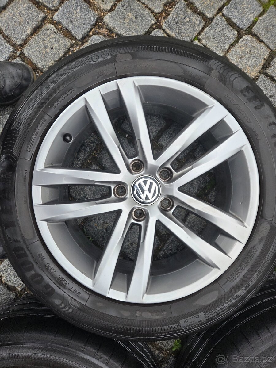 Originální kola vw r17 - 5