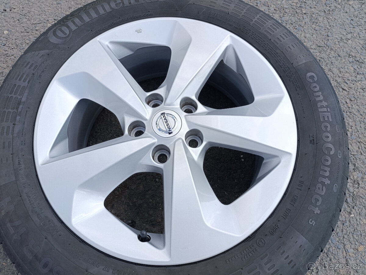 5x114,3 Nissan Qashqai 7Jx17 ET40 číslo CMS-10009/6 alu disk - 5