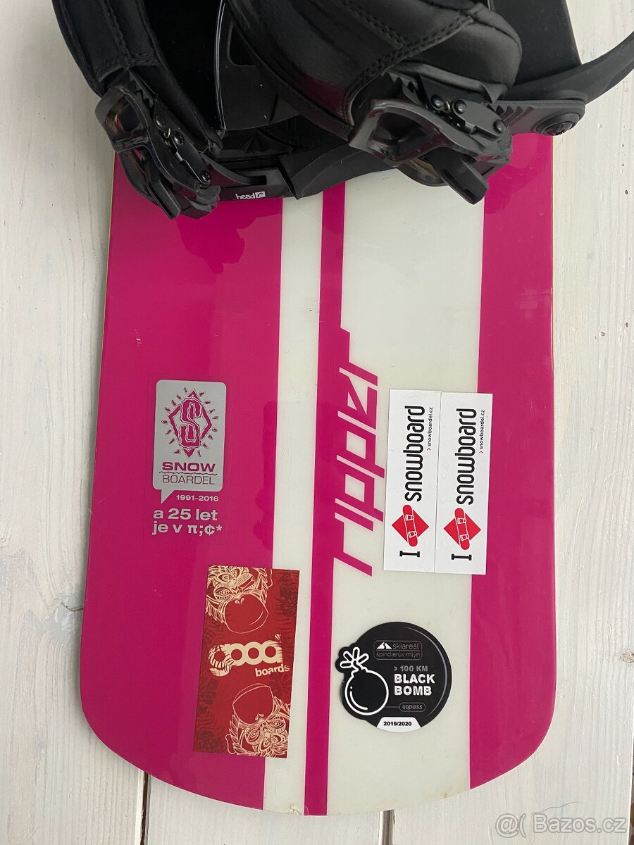 Snowboard 135 na snowboardcross - 5
