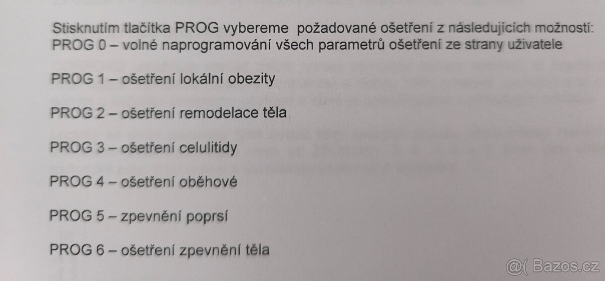 Prodám přístroje SORISA - 5