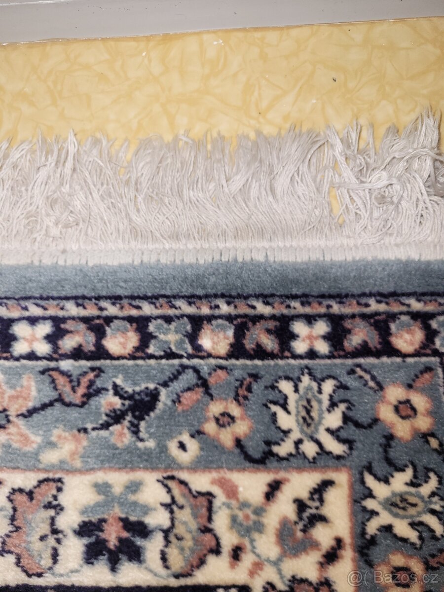 Modrý orientální koberec vintage - 5