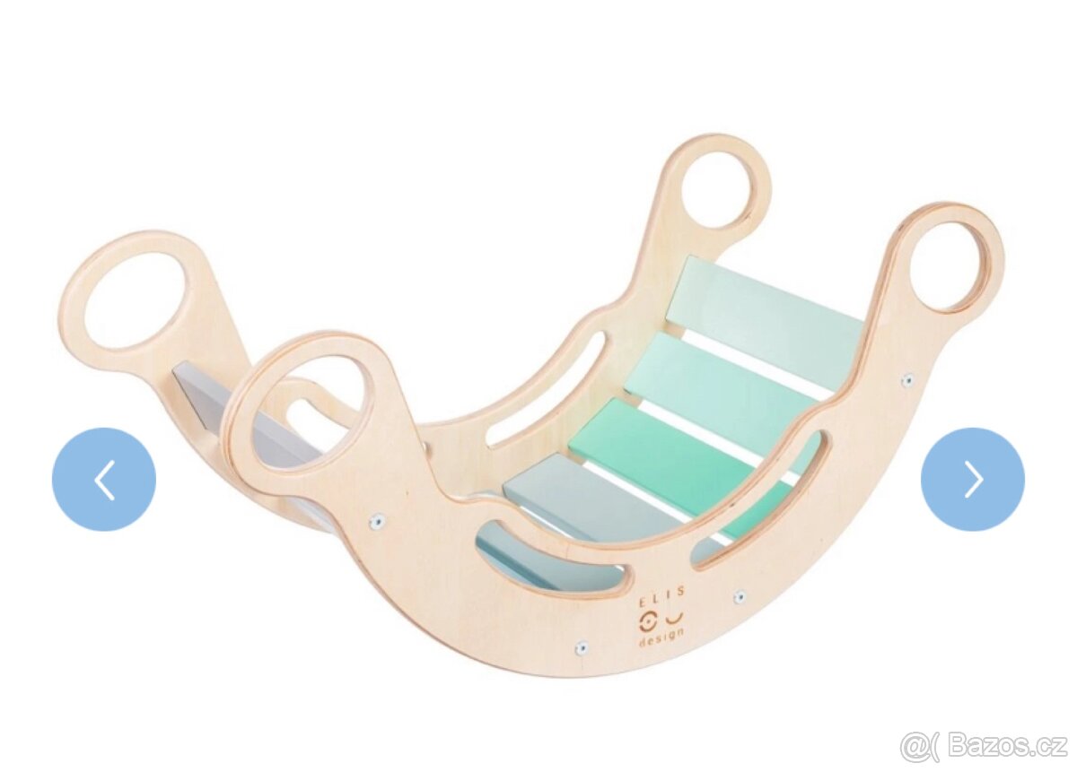 Montessori duhová houpačka 5in1 - 5