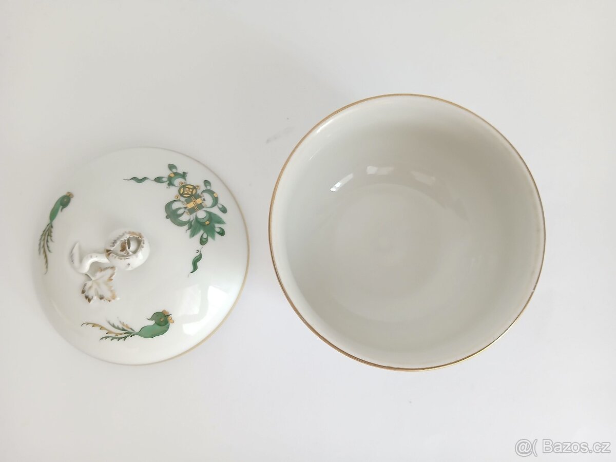 Porcelánová cukřenka/dóza Míšeň - Meissen - 5