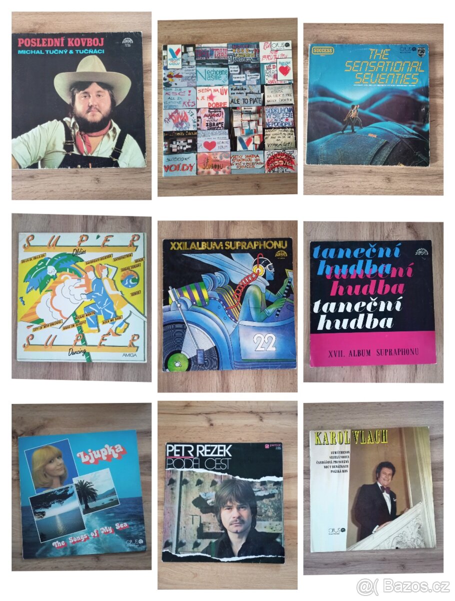 LP vinylová, gramofonová deska - 5