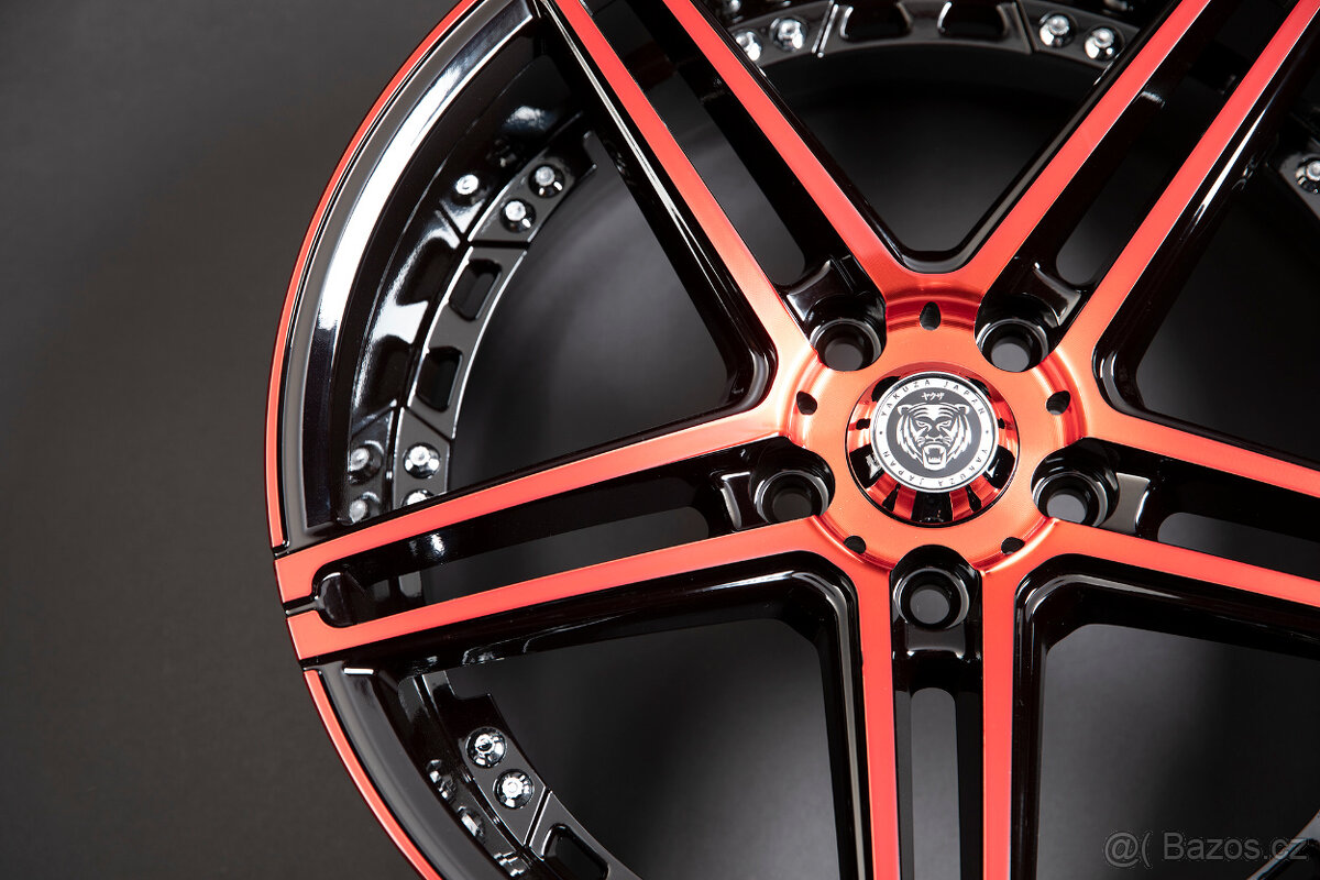 Alu kola 17"-18" 5x112/108 Yakuza Japan Yoshimura black - 5