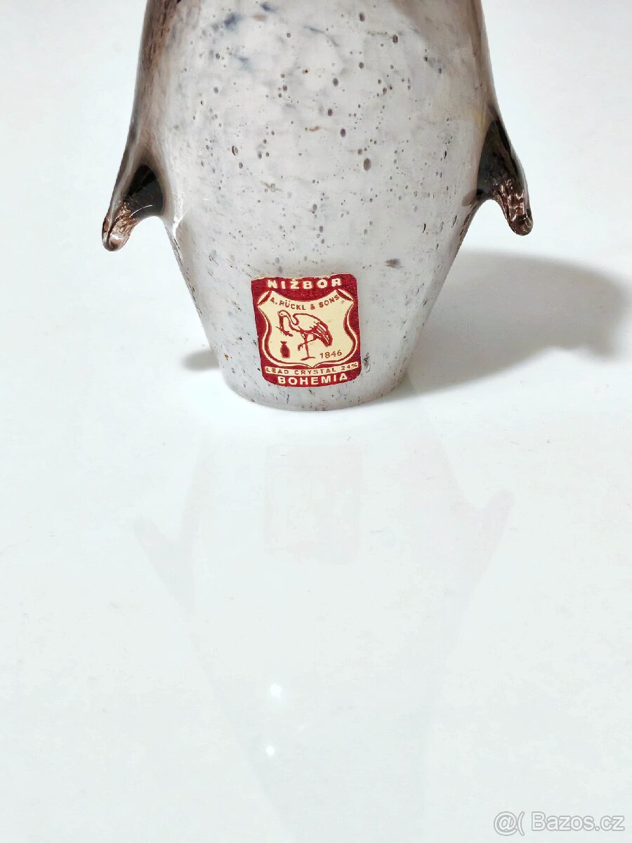 Skleněný tučňák Nižbor - 5