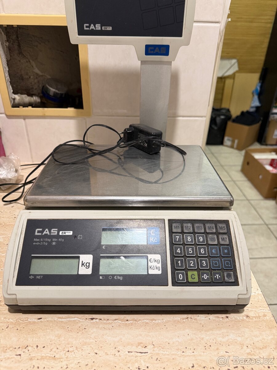 Digitální váha CAS ER PLUS - 5