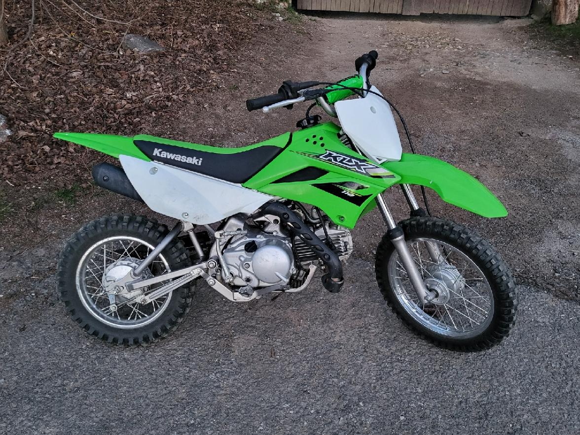 Kawasaki KLX 110 ,r.v.2017, nová v ČR,vše původní