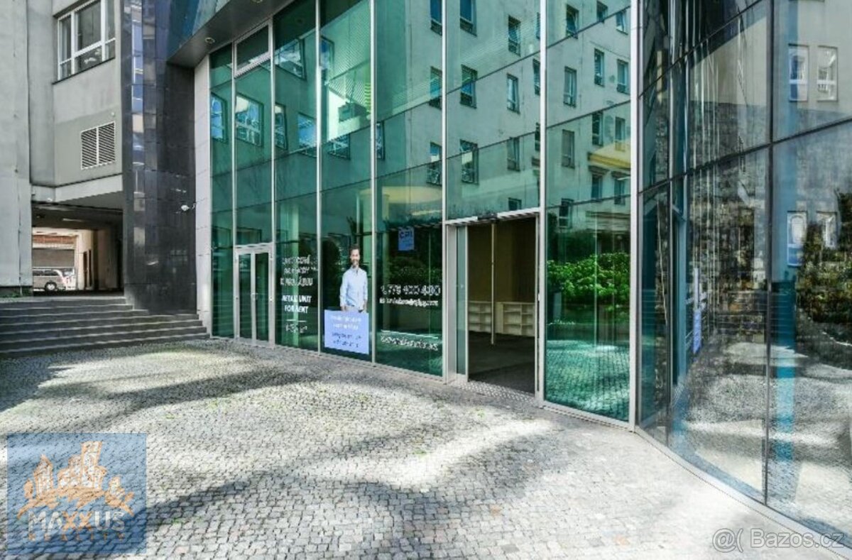 PALÁC ARCHA - pronájem obchodních prostor (408,12 m2), Na Po - 5