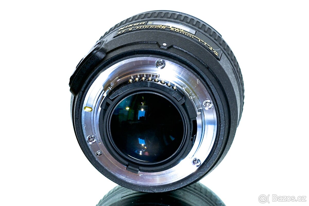 Nikon AF-S Nikkor 1,4/50mm G 9-lamelový + UV NEPOUŽÍVANÝ - 5