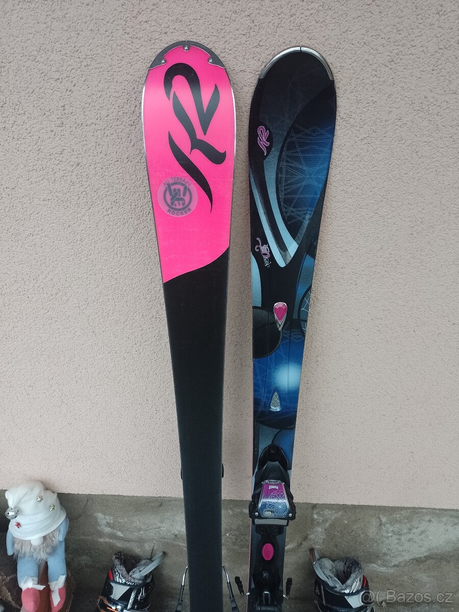 Dámské lyže K2 SUPER ONE ROCKER 153cm - 5