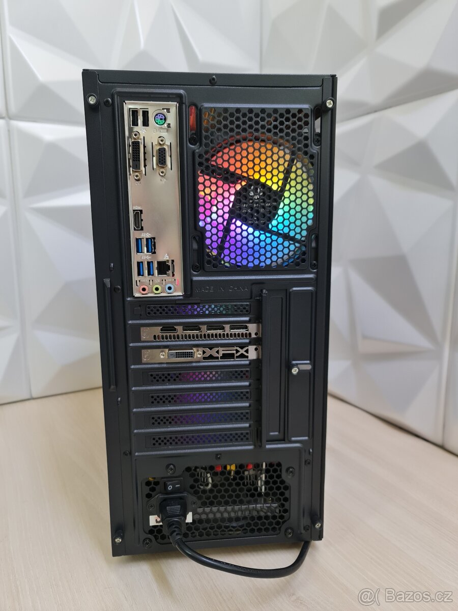Herní PC – INTEL I3-9100F|16GB|256GB M.2 SSD|RX 580XFX|WIN11 - 5