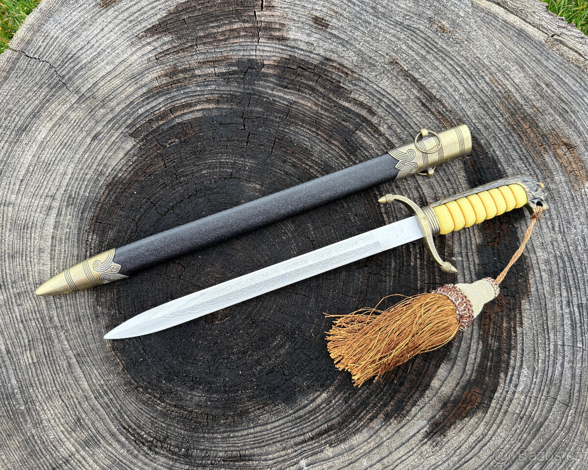 Dekorativní dýka Marines Officer s pochvou vojenská replika - 5