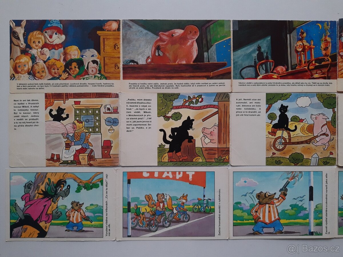 Hvězdička (set 23) - leporela (6x) - 5