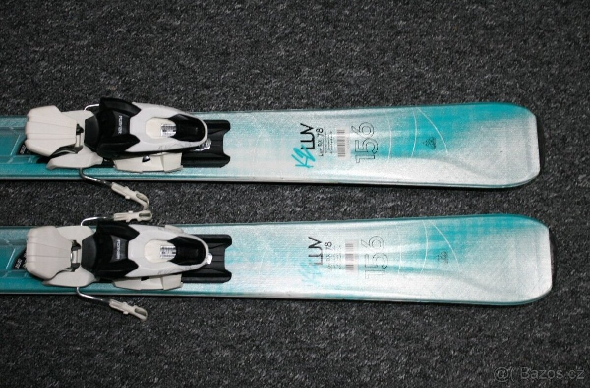dámske lyže K2 156 cm , lyžaky Head - 5