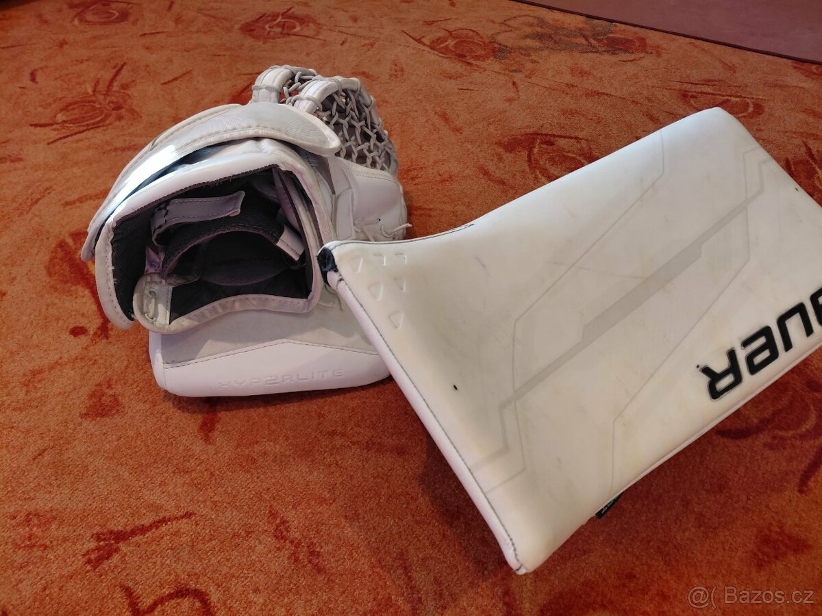 Lapačka Bauer Hyperlite 2, vyrážečka Bauer Supreme Shadow - 5