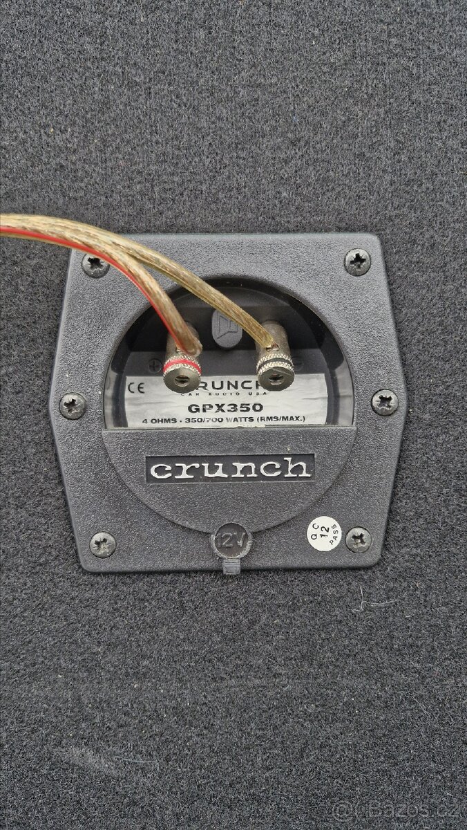 Subwoofer Crunch + MAC Audio MPX 2500 - 5