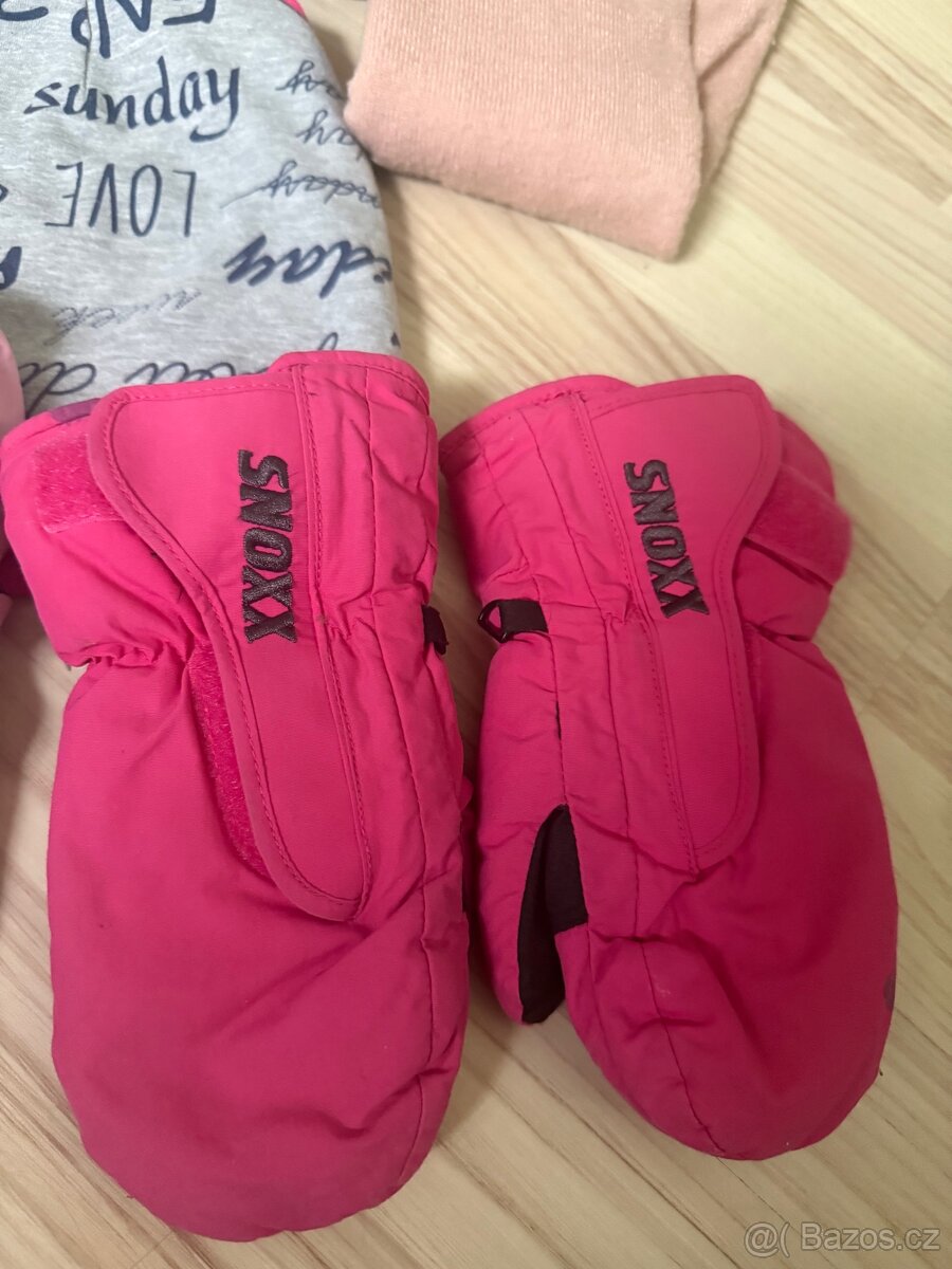 Čepice+ rukavice vel 6-8 - 5