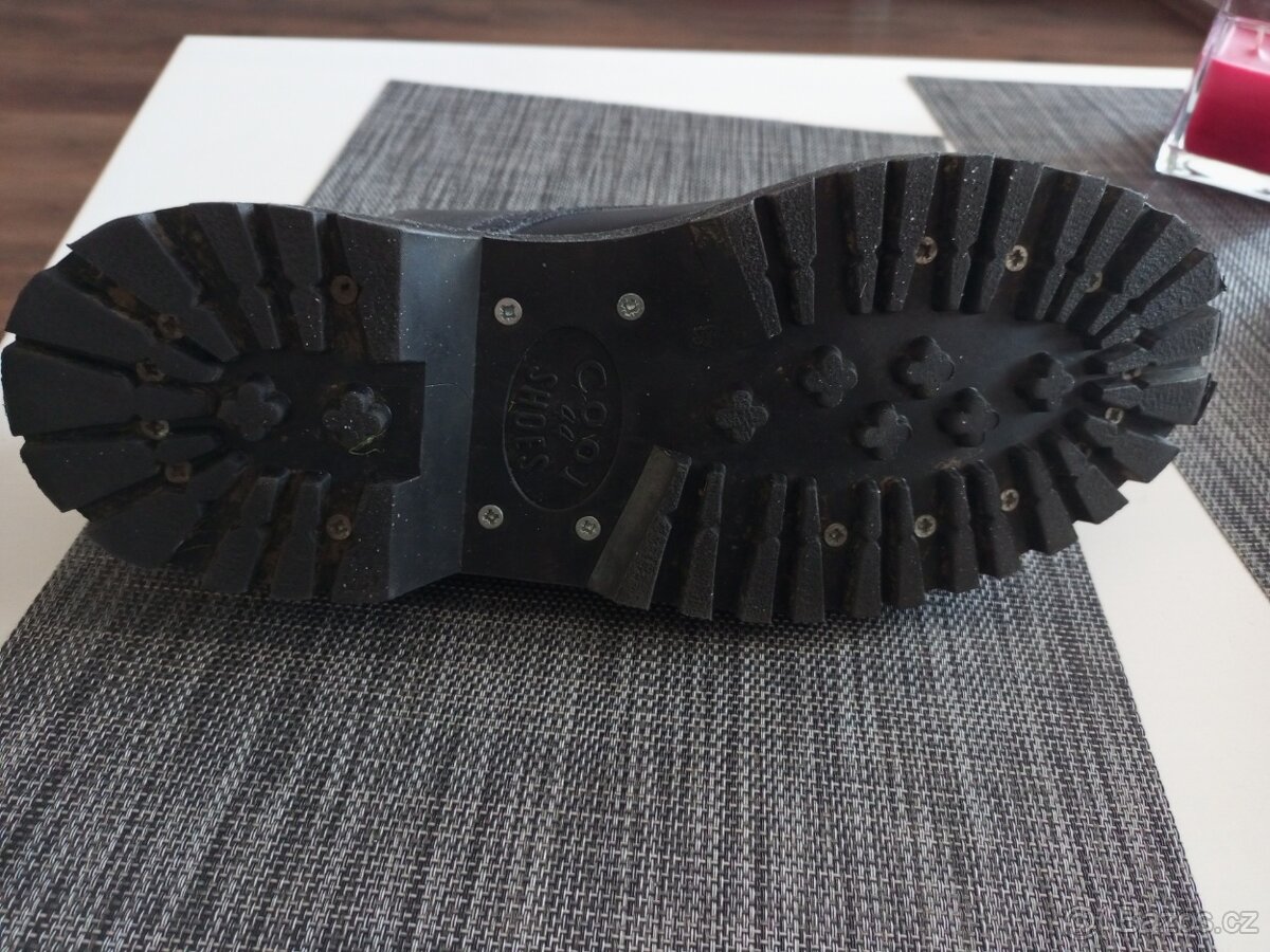 Kožené pánské polobotky 44 - 5