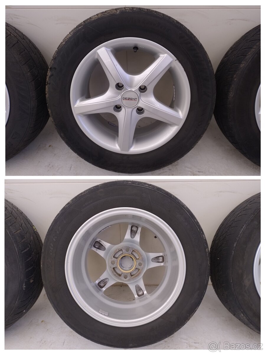 Sada 15" ALU kol Dezent (4x114,3) - 5