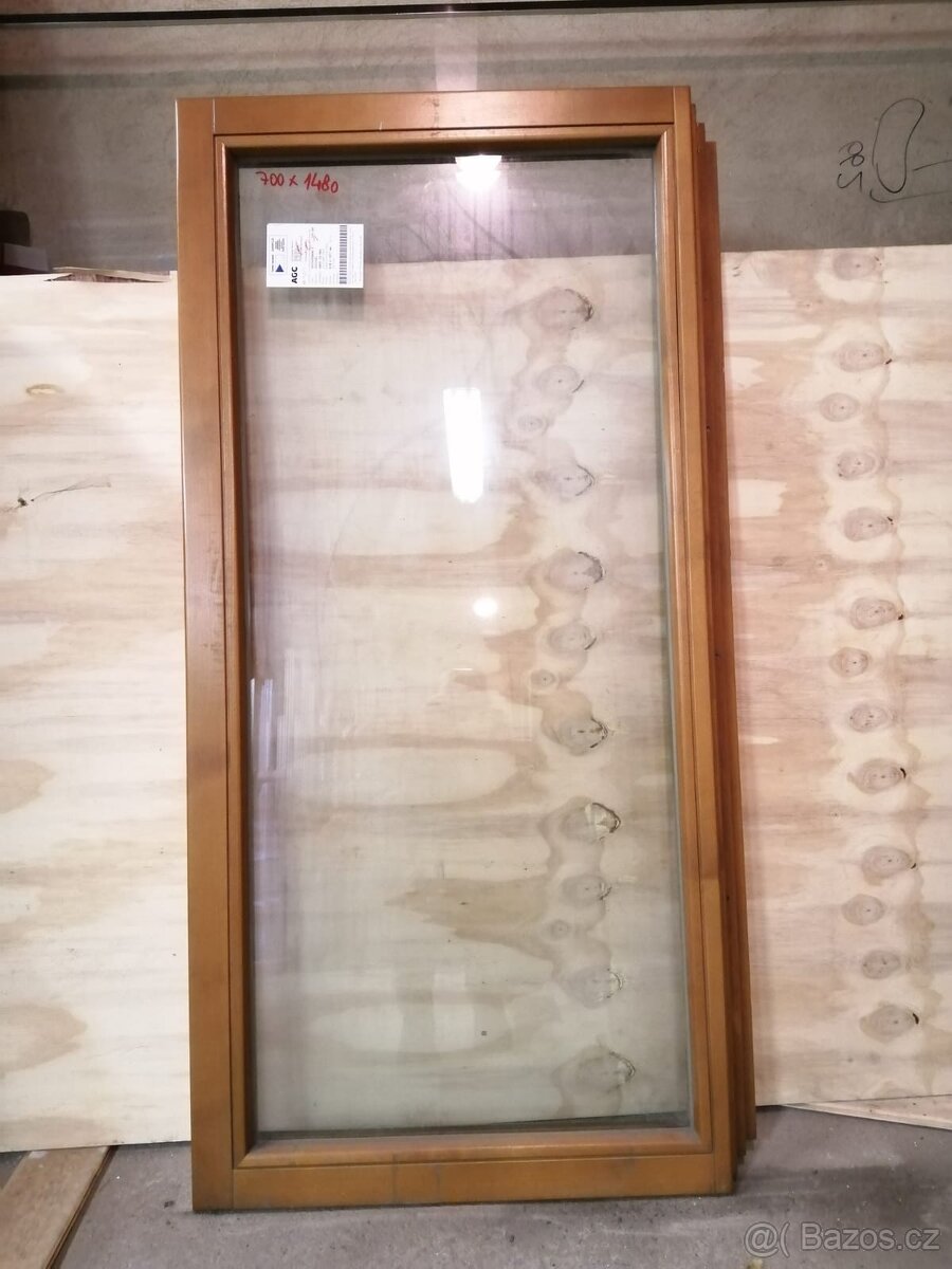 Prodám dřevěné okno dvojskla ditherm fix - 5