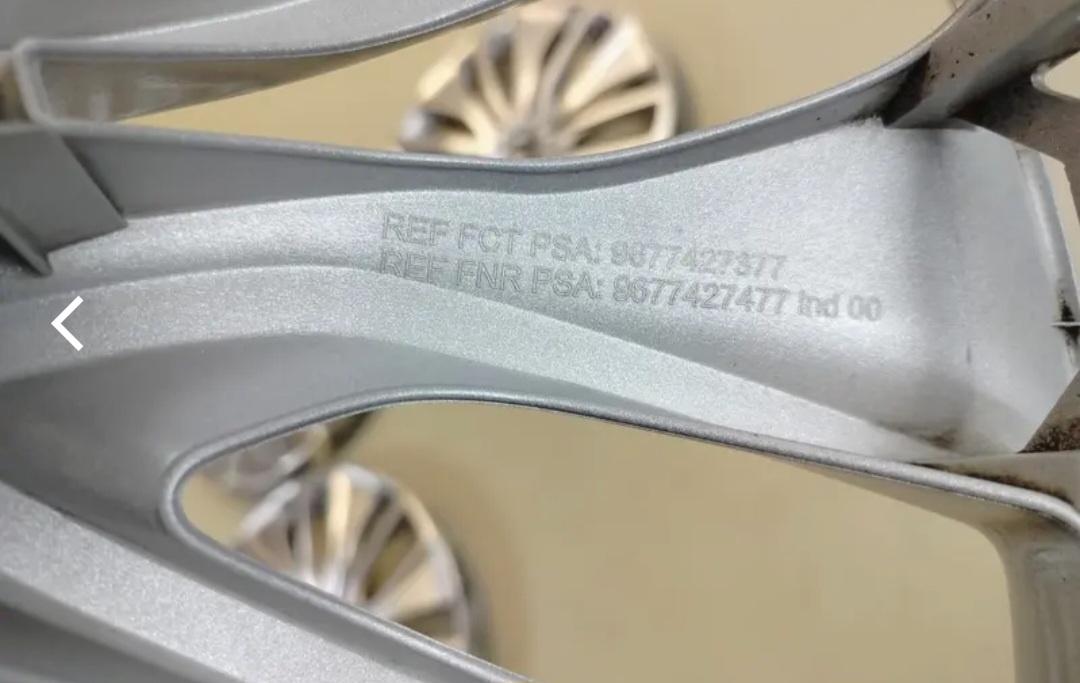 Poklice Citroën 16" - 5