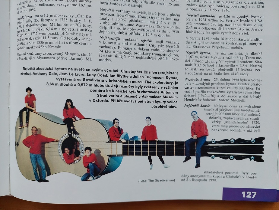 Guinnessova Guinessova kniha rekordů 1995 zlaté devadesátky - 5